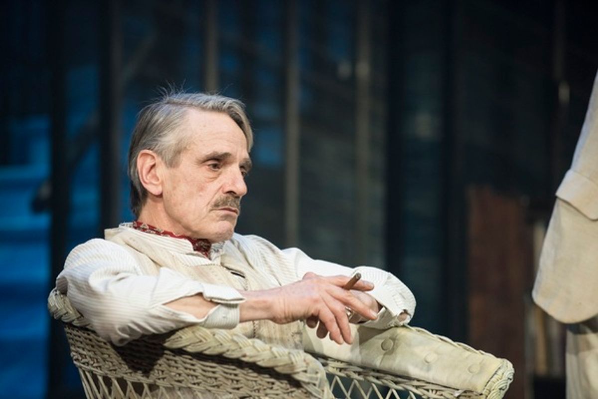 Jeremy Irons as James Tyrone at 