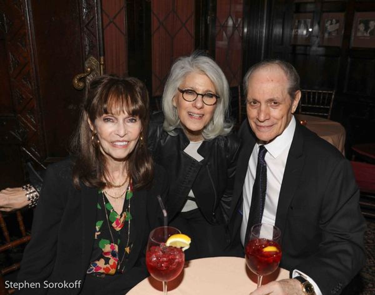 Barbara Feldon, Jamie deRoy, Buddy Manti at 