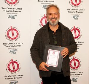 Sam Mendes accepts Best New Play for The Ferryman @ BroadwayWorld Sam Mendes accepts Best New Play for The Ferryman Photo