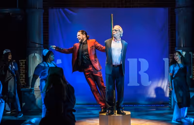 Will Swenson, Terrence Mann Photo