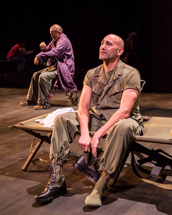 Ruben Garfias (background) and Jason Manuel Olazabal Photo