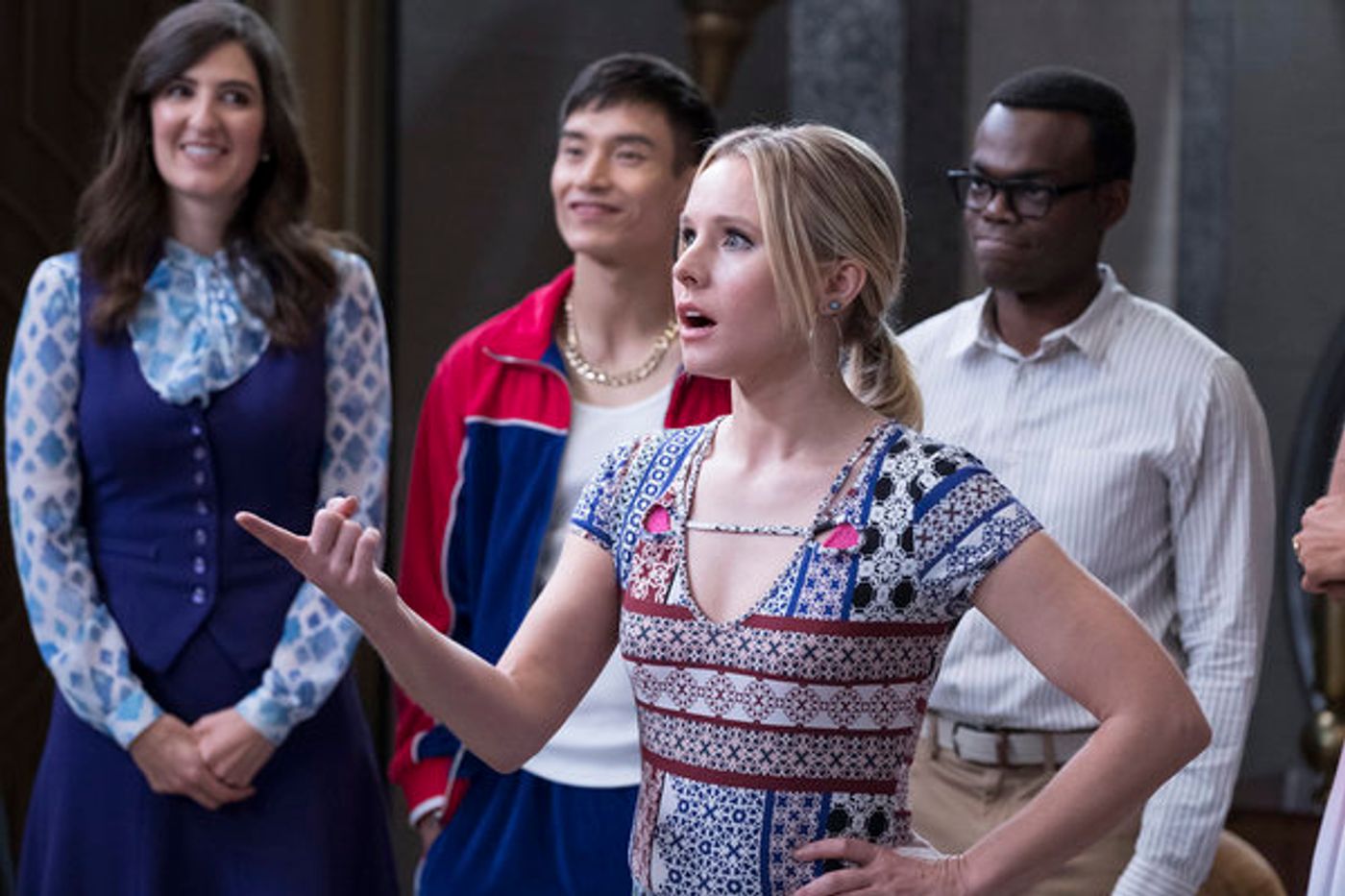 Photo Coverage: Check Out Maya Rudolph and Kristen Bell in THE GOOD PLACE Season One Finale  Image