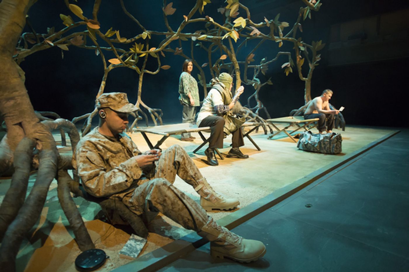 Photo Flash: ELLIOT, A SOLDIER'S FUGUE Comes to the Canterbury Family Main Stage Theatre Photo Flash: ELLIOT, A SOLDIER'S FUGUE Comes to the Canterbury Family Main Stage Theatre Image