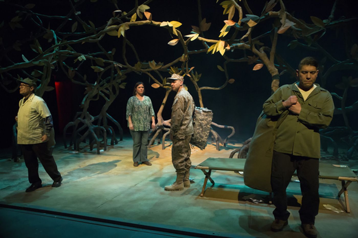 Photo Flash: ELLIOT, A SOLDIER'S FUGUE Comes to the Canterbury Family Main Stage Theatre Photo Flash: ELLIOT, A SOLDIER'S FUGUE Comes to the Canterbury Family Main Stage Theatre Image