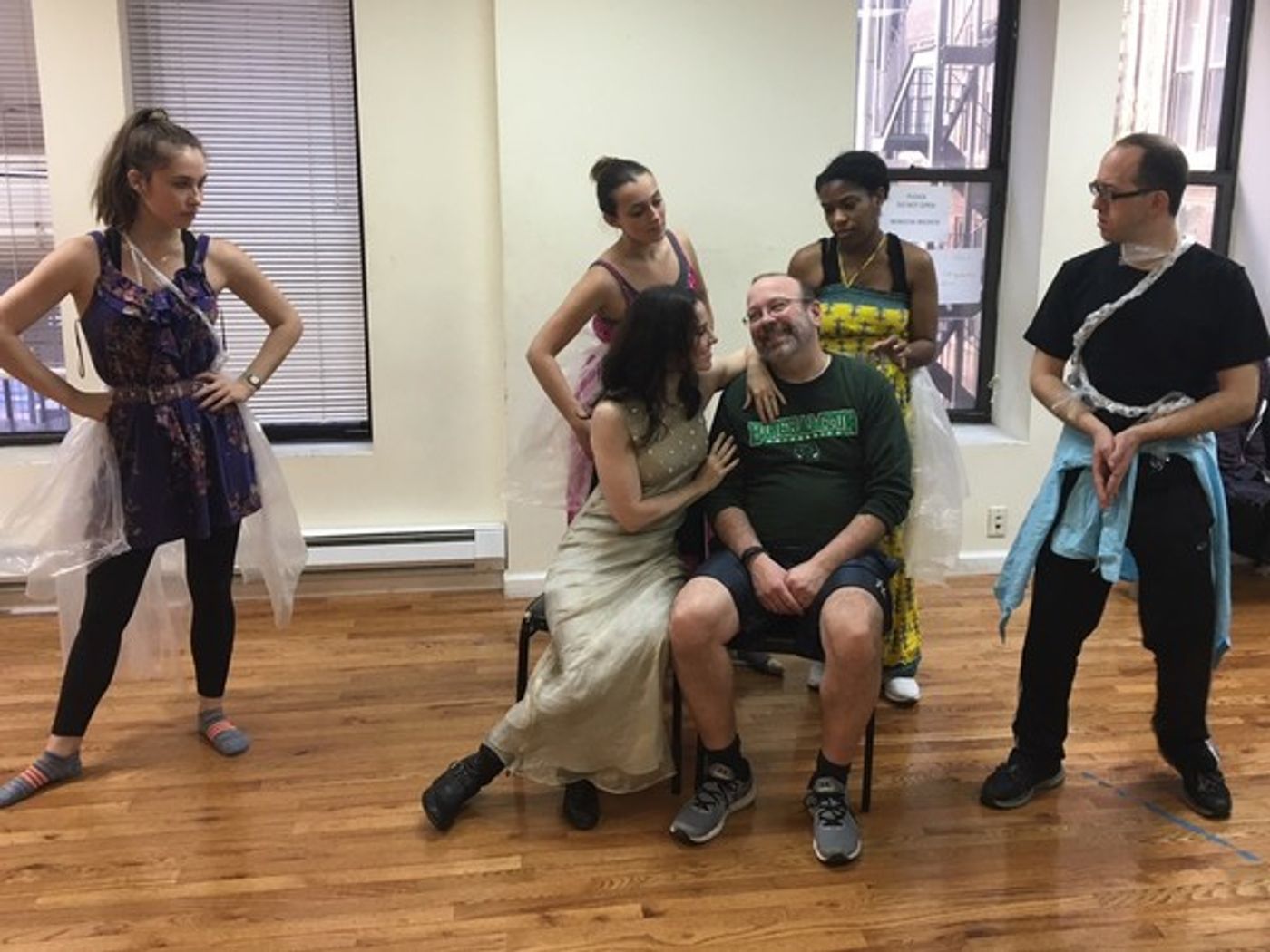 Photo Flash: Inside Rehearsal for Frog & Peach Theatre Company's A MIDSUMMER NIGHT'S DREAM  Image