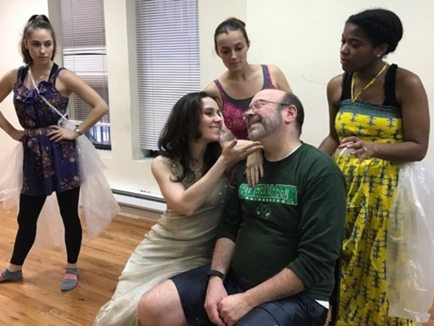 Photo Flash: Inside Rehearsal for Frog & Peach Theatre Company's A MIDSUMMER NIGHT'S DREAM  Image