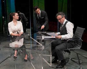 Hayley Atwell, Tom Riley and Aidan McArdle  Photo