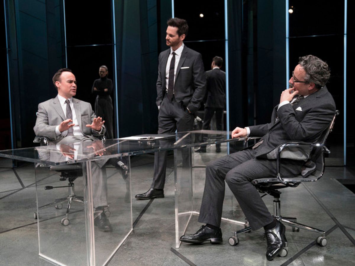 Joseph Balderrama, Tom Riley and Aidan McArdle at 