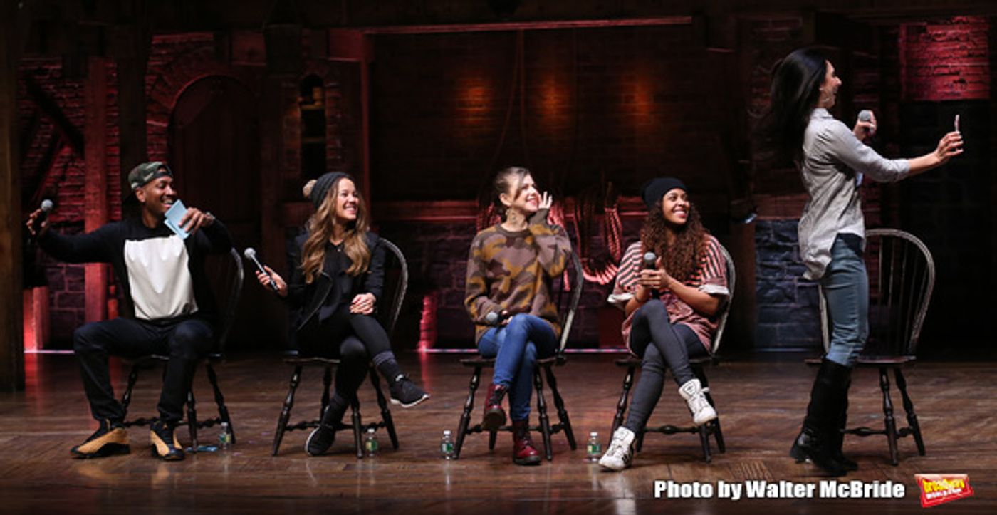 Photo Coverage: High Schoolers Get at History Lesson at HAMILTON's Latest #EduHam! Photo Coverage: High Schoolers Get at History Lesson at HAMILTON's Latest #EduHam! Image