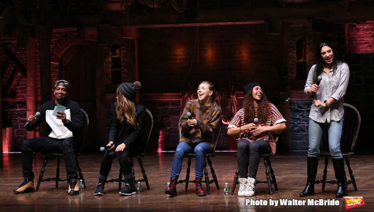 Bryan Terrell Clark, Elizabeth Judd, Eliza Ohman, Sasha Hollinger and Lauren Boyd at 