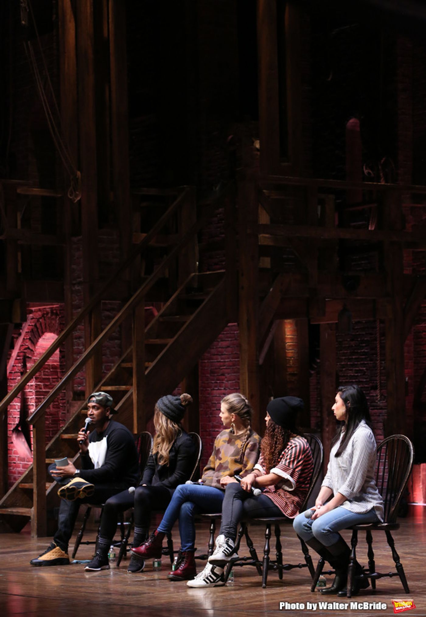 Photo Coverage: High Schoolers Get at History Lesson at HAMILTON's Latest #EduHam! Photo Coverage: High Schoolers Get at History Lesson at HAMILTON's Latest #EduHam! Image