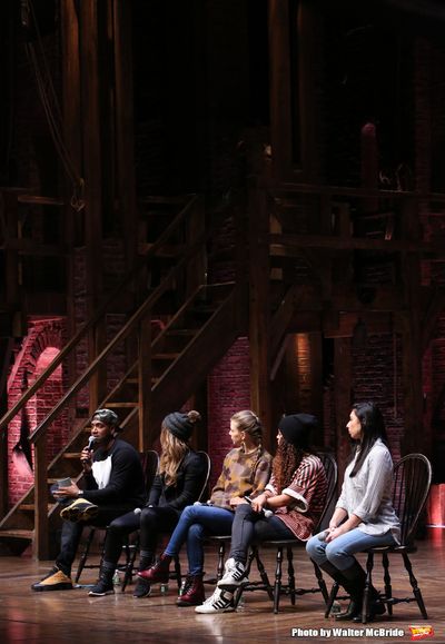 Bryan Terrell Clark, Elizabeth Judd, Eliza Ohman, Sasha Hollinger and Lauren Boyd  Photo