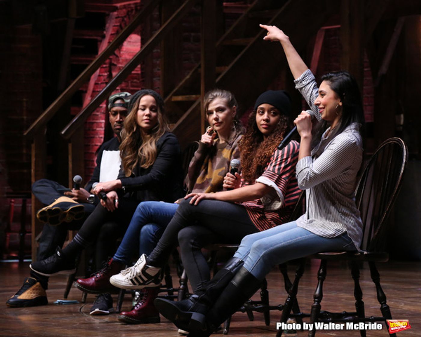 Photo Coverage: High Schoolers Get at History Lesson at HAMILTON's Latest #EduHam! Photo Coverage: High Schoolers Get at History Lesson at HAMILTON's Latest #EduHam! Image