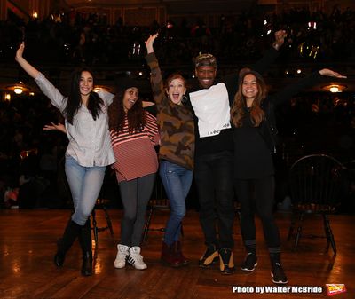 Lauren Boyd, Sasha Hollinger, Eliza Ohman, Bryan Terrell Clark and Elizabeth Judd Photo