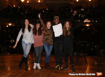 Lauren Boyd, Sasha Hollinger, Eliza Ohman, Bryan Terrell Clark and Elizabeth Judd Photo