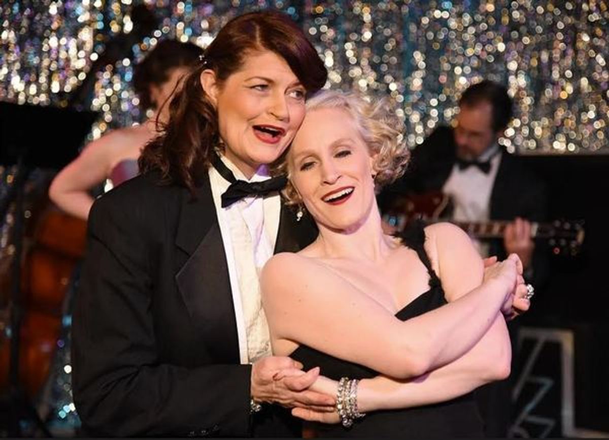 Terri Ferguson and Angela Davis at 