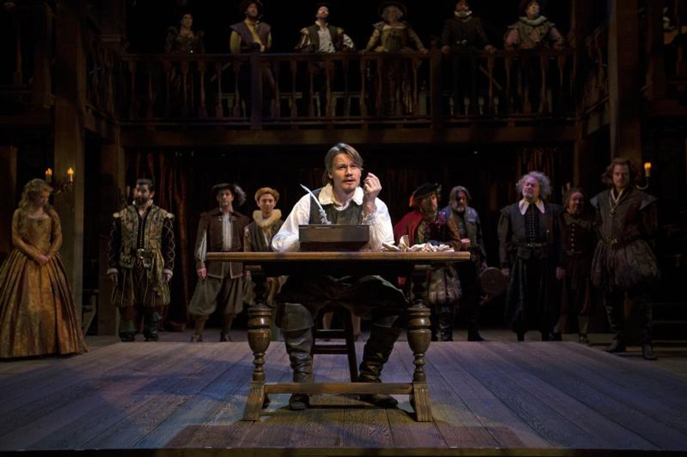 Review: SHAKESPEARE IN LOVE Stage Adaptation Romances at South Coast Repertory  Image