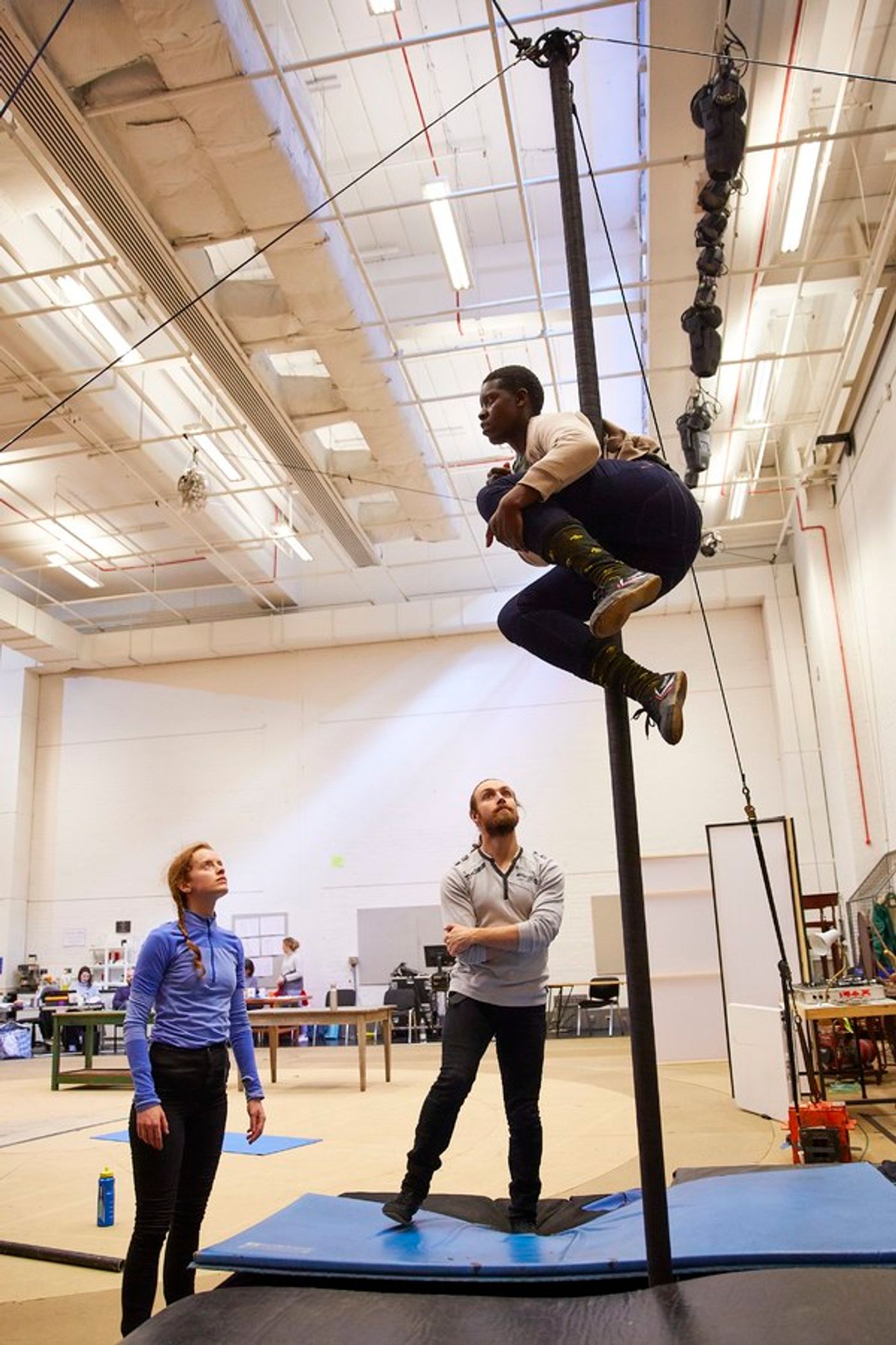 Photo Flash: Inside Rehearsals for MACBETH at the National Theatre  Image