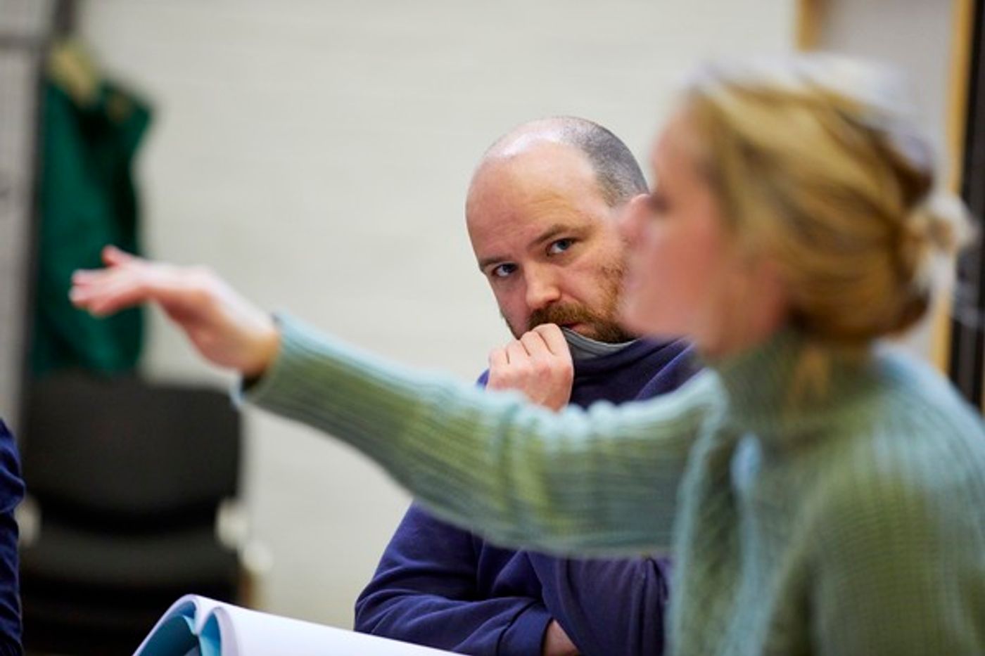Photo Flash: Inside Rehearsals for MACBETH at the National Theatre  Image