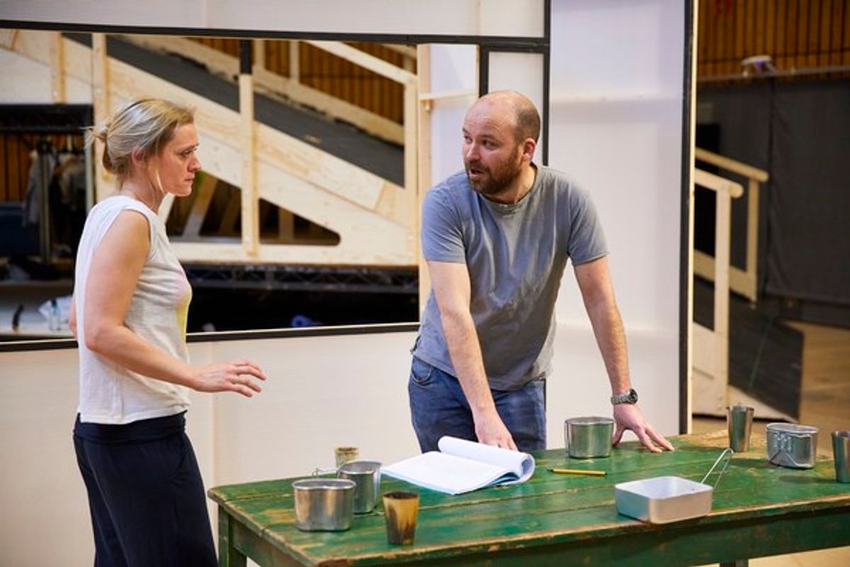 Anne-Marie Duff, Rory Kinnear at 