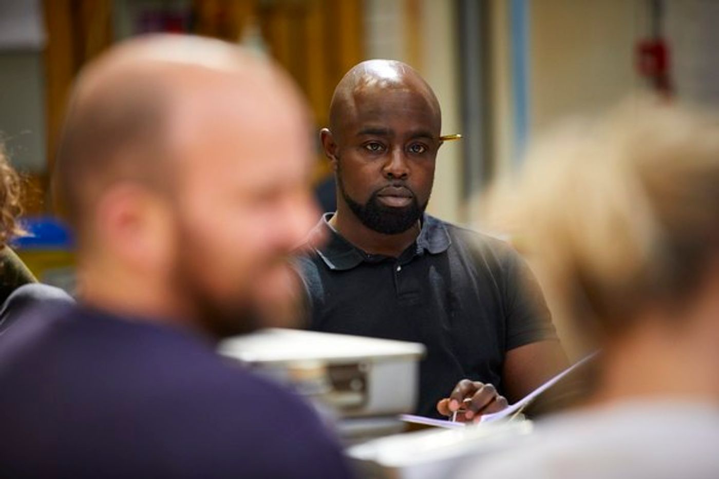 Photo Flash: Inside Rehearsals for MACBETH at the National Theatre  Image