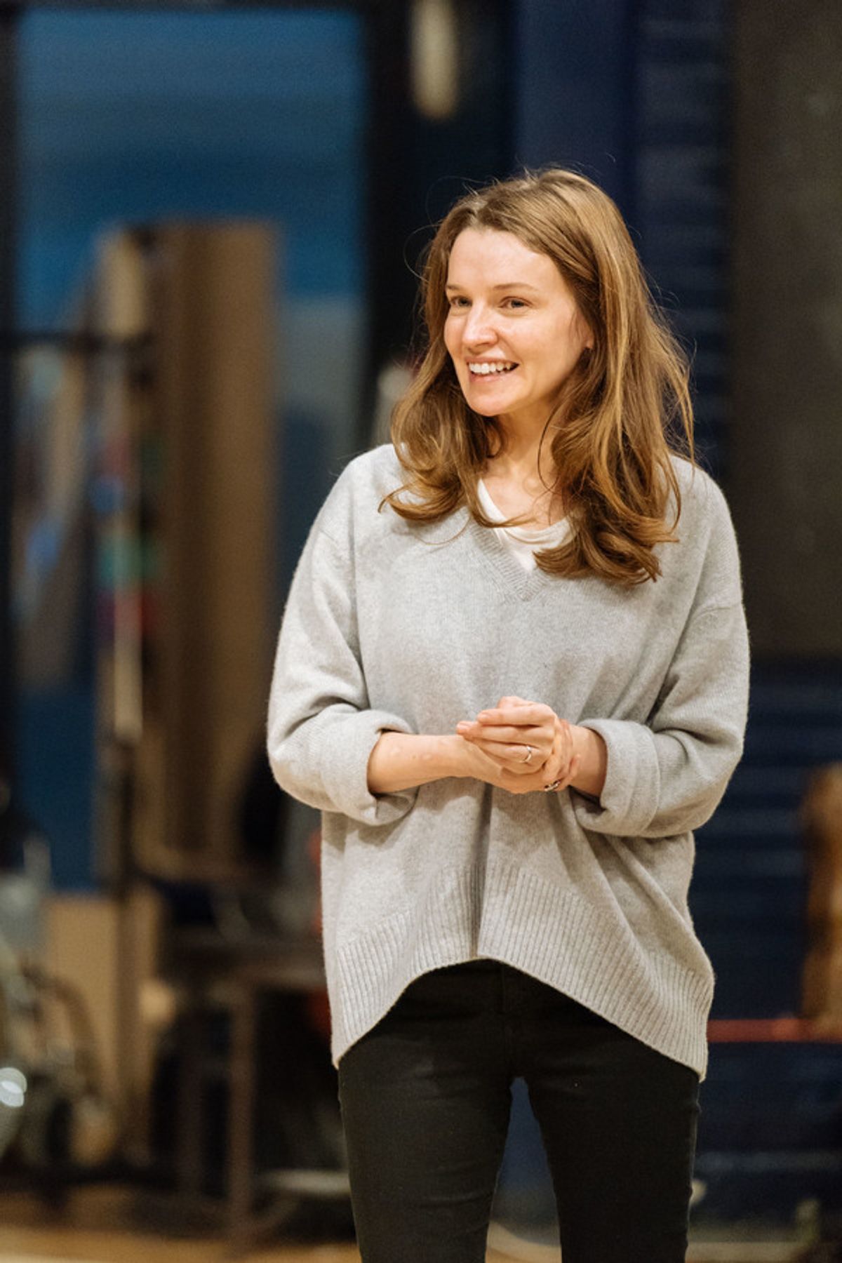 Catherina Walker at Inside Rehearsal For FANNY & ALEXANDER at The Old Vic