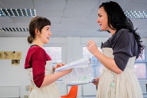 Annabel Smith and Carli Norris @ BroadwayWorld Annabel Smith and Carli Norris Photo