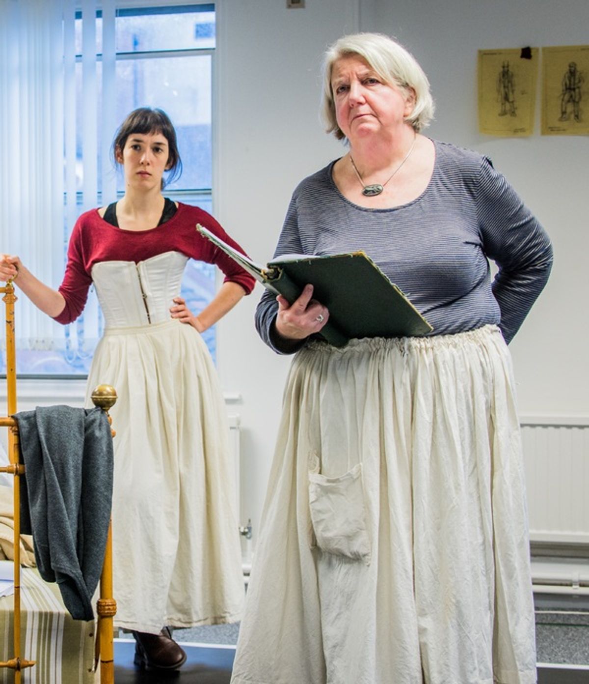 Annabel Smith and Maggie McCarthy at 