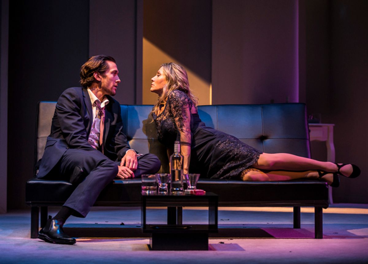 Oliver Savile and Anita Louise Combe at 