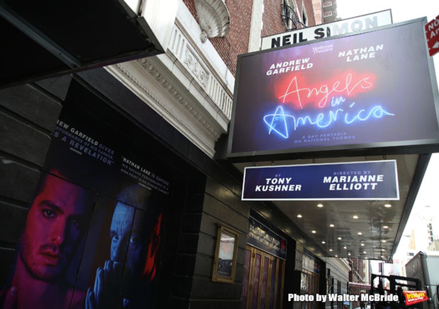 Up on the Marquee: ANGELS IN AMERICA Returns!  Image