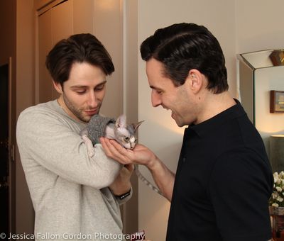 Daniel Rowan, Pocket, and Max von Essen Photo