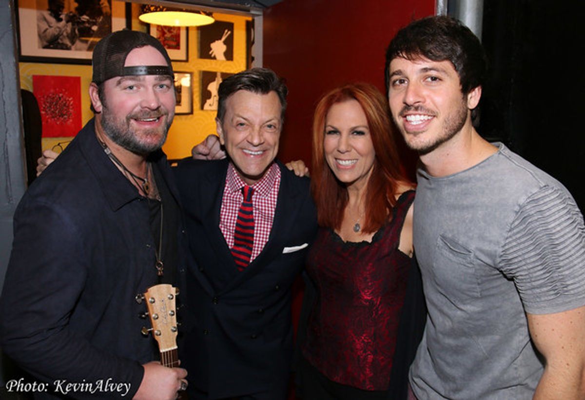 Lee Brice, Jim Caruso, Victoria Shaw, Morgan Evans at 