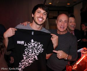 Morgan Evans, Gianni Valenti, Jim Caruso @ BroadwayWorld Morgan Evans, Gianni Valenti, Jim Caruso Photo