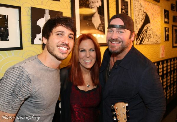 Morgan Evans, Victoria Shaw, Lee Brice Photo