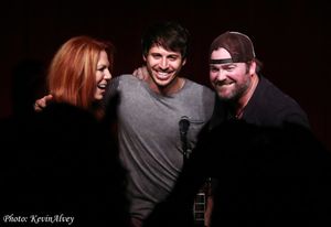 Victoria Shaw, Morgan Evans, Lee Brice @ BroadwayWorld Victoria Shaw, Morgan Evans, Lee Brice Photo