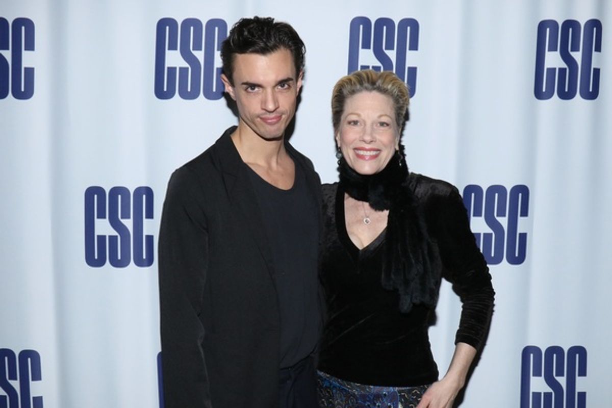 James Cusati-Moyer and Marin Mazzie at 