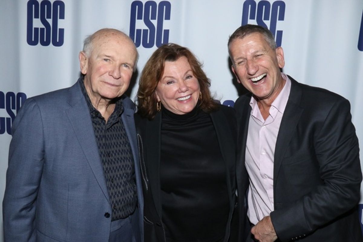 Terrence McNally, Marsha Mason and Tom Kirdahy at 