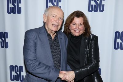 Terrence McNally and Marsha Mason Photo