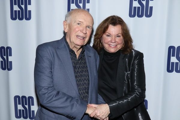 Terrence McNally and Marsha Mason Photo