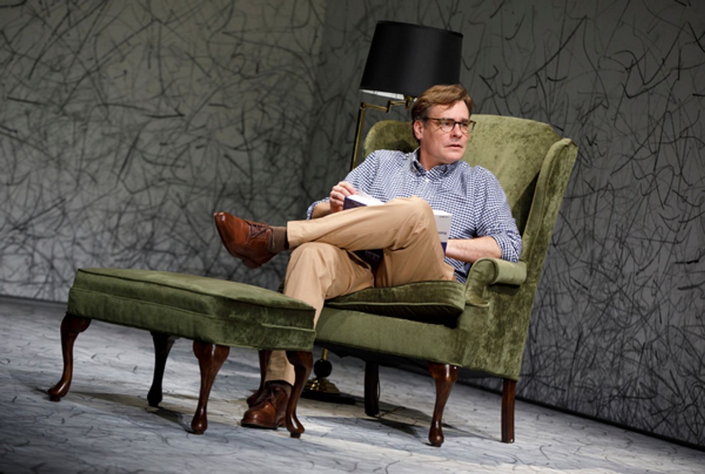Photo Flash: Inside Signature Theatre's AT HOME AT THE ZOO Starring Robert Sean Leonard, Katie Finneran, and Paul Sparks  Image