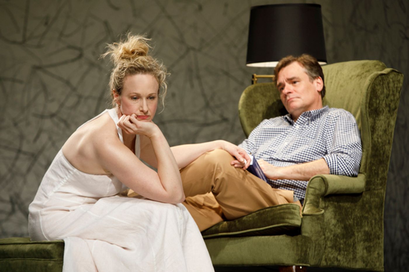 Photo Flash: Inside Signature Theatre's AT HOME AT THE ZOO Starring Robert Sean Leonard, Katie Finneran, and Paul Sparks  Image