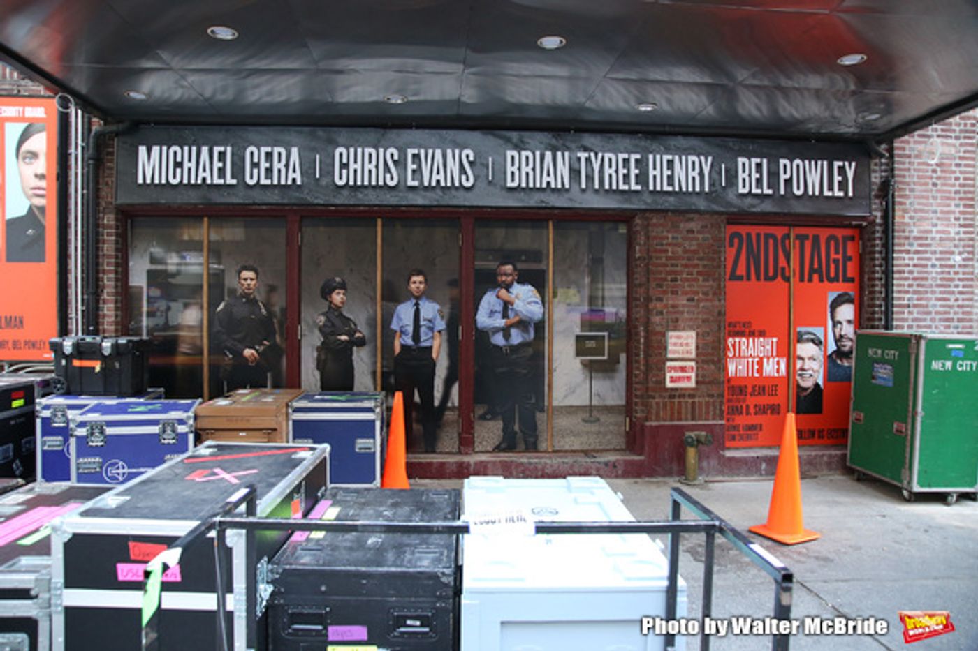 Up on the Marquee: The Helen Hayes Theatre is Back with LOBBY HERO!  Image
