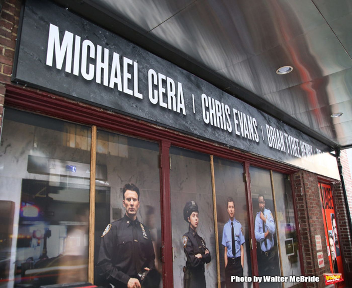 Up on the Marquee: The Helen Hayes Theatre is Back with LOBBY HERO!  Image