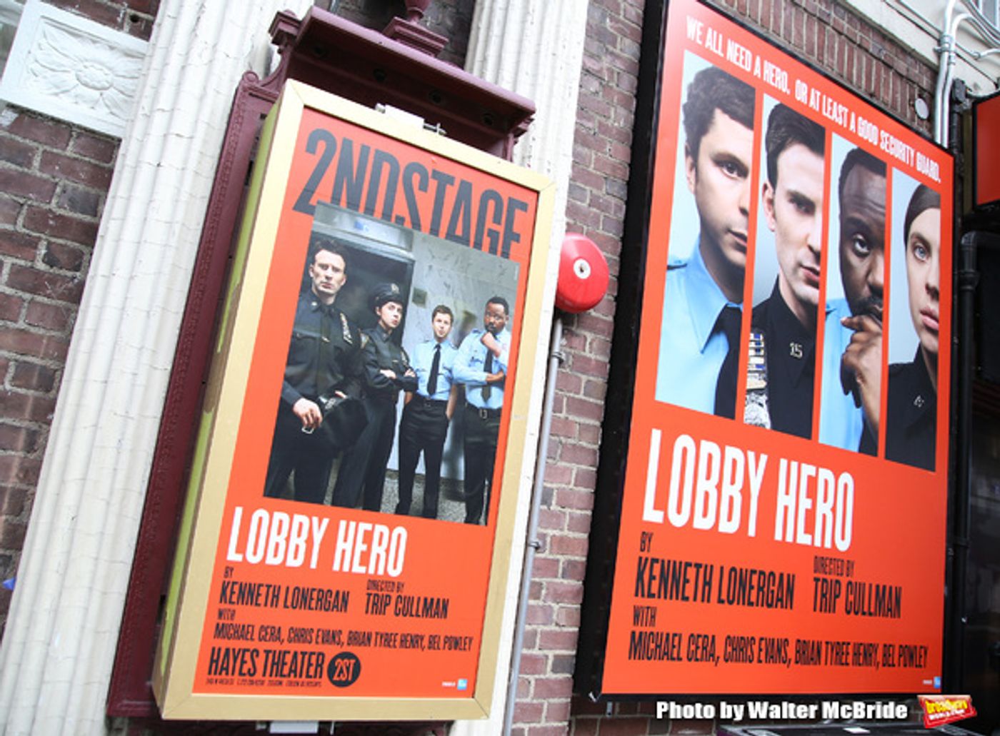 Up on the Marquee: The Helen Hayes Theatre is Back with LOBBY HERO!  Image