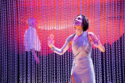 Lynette Rathnam (Woman) in the world premiere production of 4,380 NIGHTS at Signature Photo