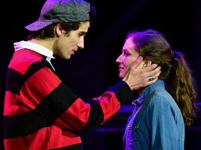 Christopher Infantino as Henry, with Molly Sorensen as Natalie Photo