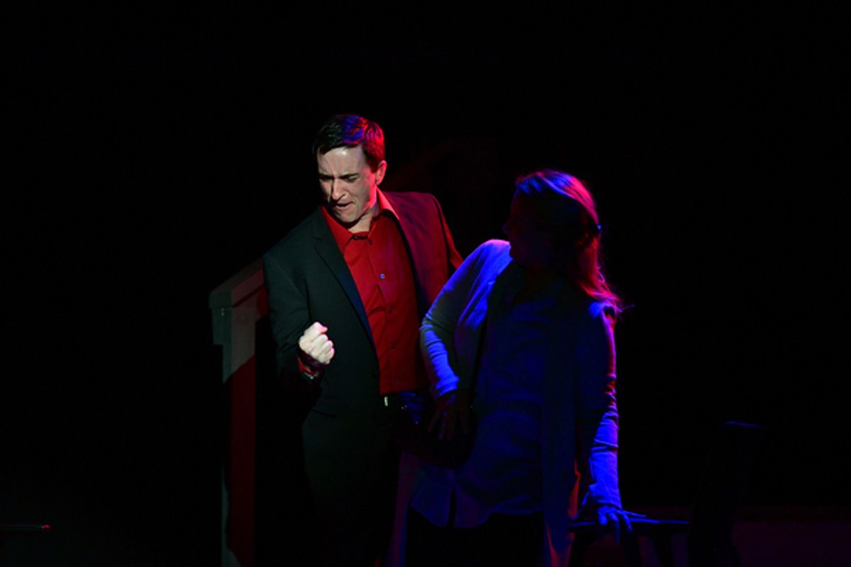  Patrick Ludt as Doctor Madden with Krissy Fraelich as Diana
 at 
