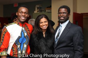 Borris York, Chantal Jean-Pierre and her husband Producer Marshall Jones III, Crossro Photo