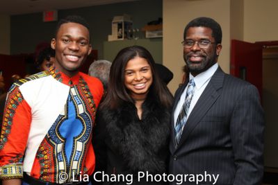 Borris York, Chantal Jean-Pierre and her husband Producer Marshall Jones III, Crossro Photo