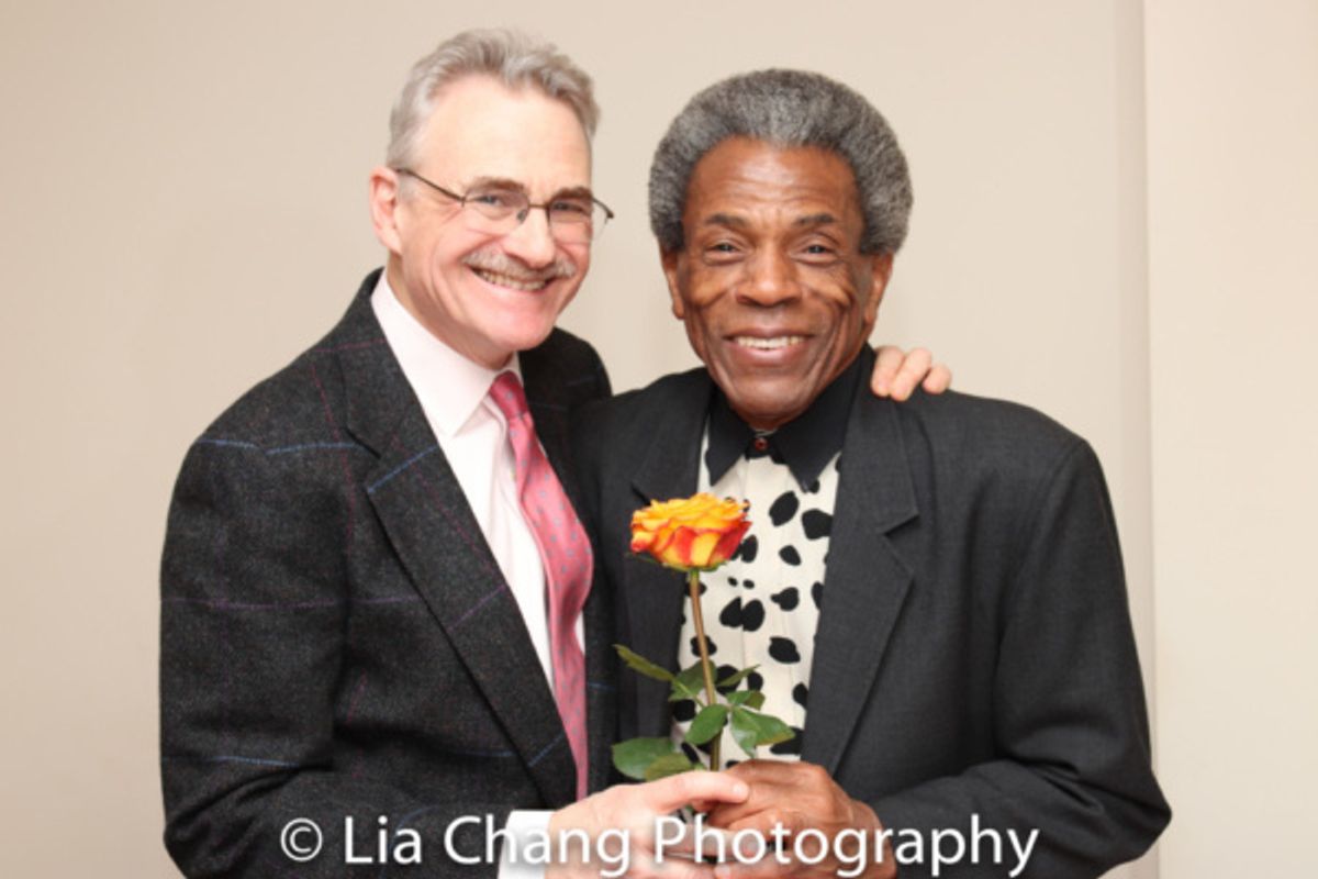 AIN'T MISBEHAVIN' co- creator Murray Horwitz and Andre De Shields at 